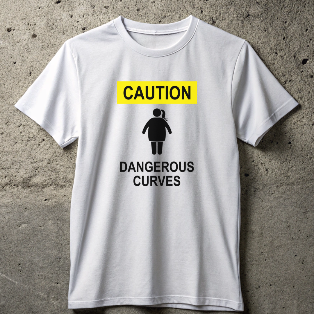 Dangerous Curves Caution T-shirt