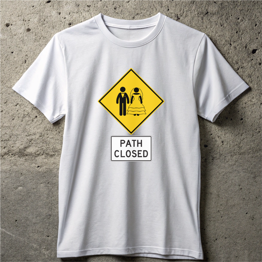 Marriage Path Closed T-shirt